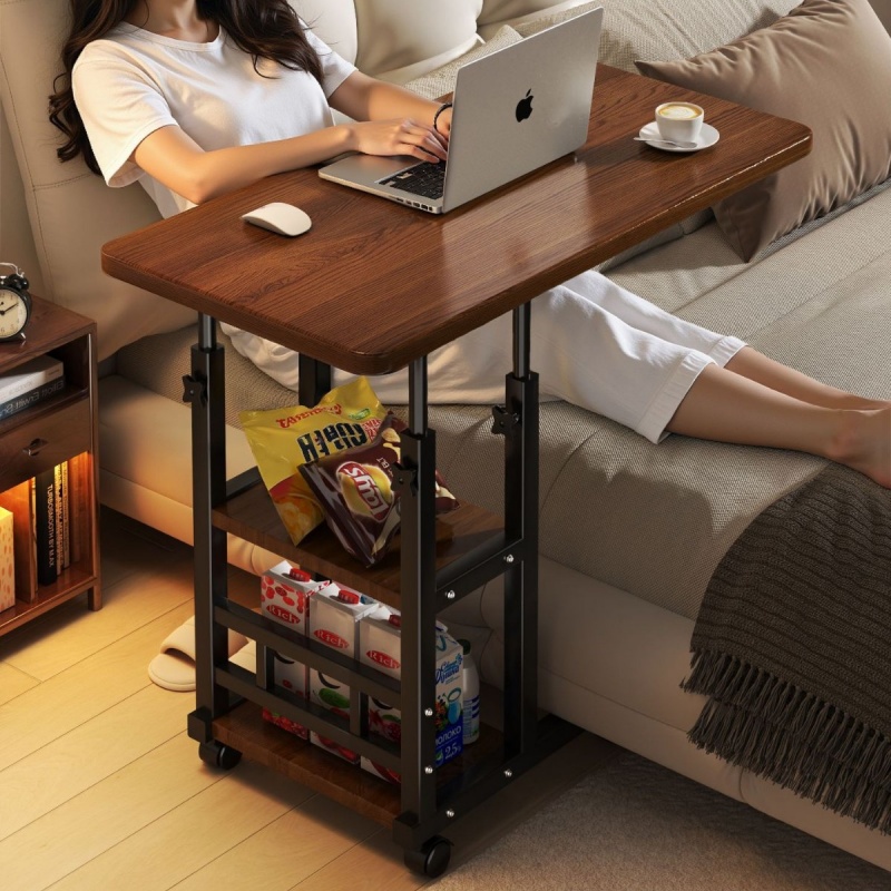 Desk Setup For Laptop - Verplaatsbaar opklapbaar nachtkastje Nachtkastje Kleine tafel