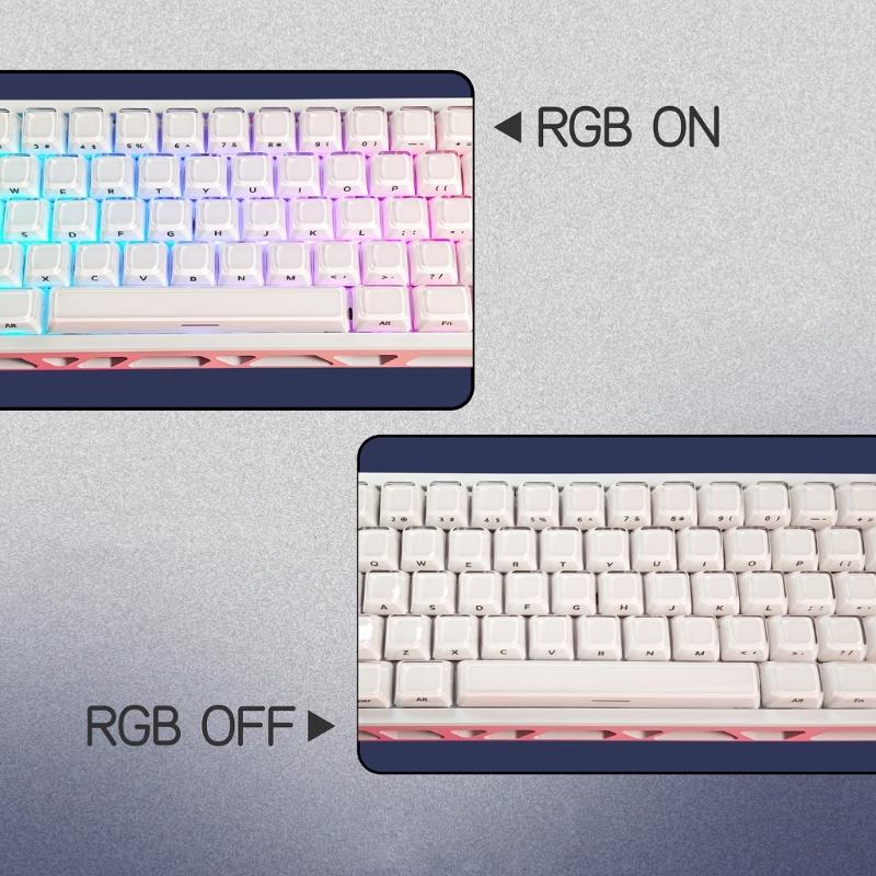 Desk Setup Keyboard - Y1UB Mechanische Keycap-set met 132 toetsen