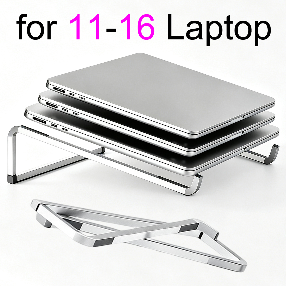 Desk Setup Macbook - Laptopstandaard NoteBooK Houder Tablet Aluminiumlegering Metalen