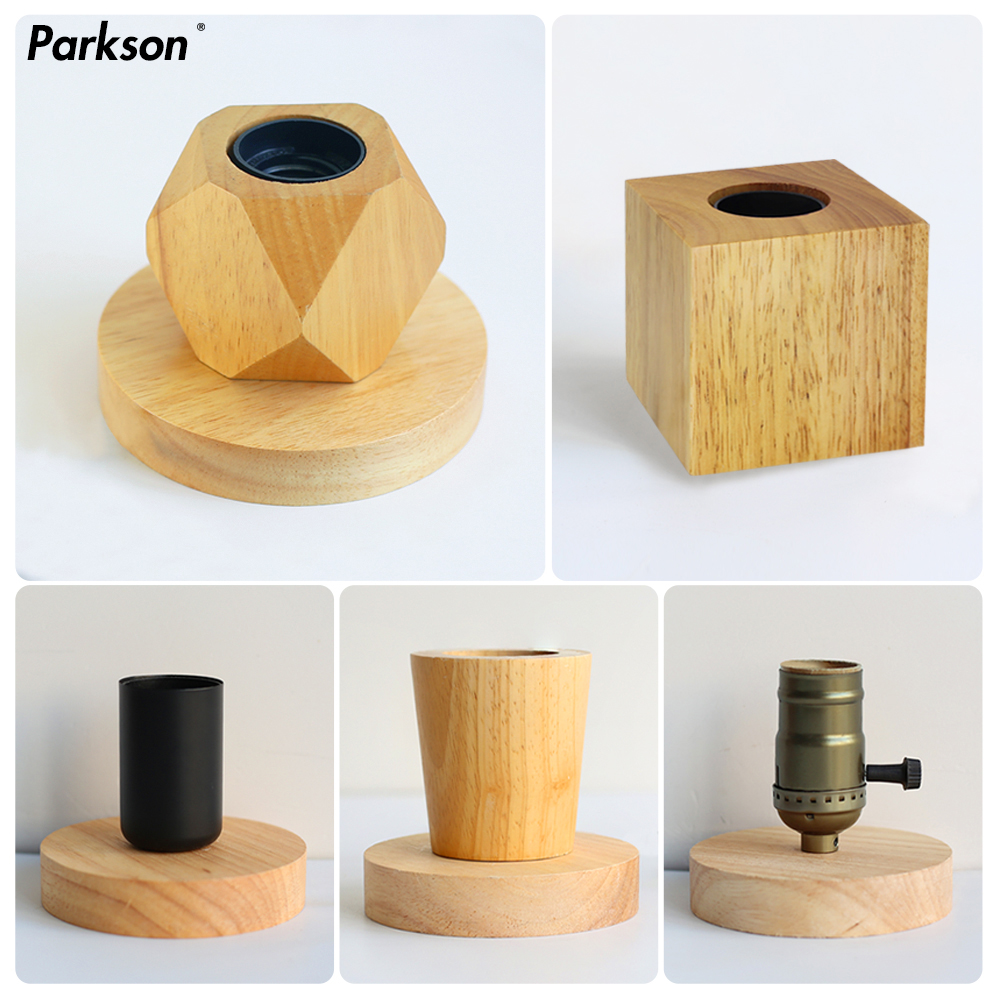 Desk Setup Vintage - Retro Vintage Houten Tafellamp E27 Socket