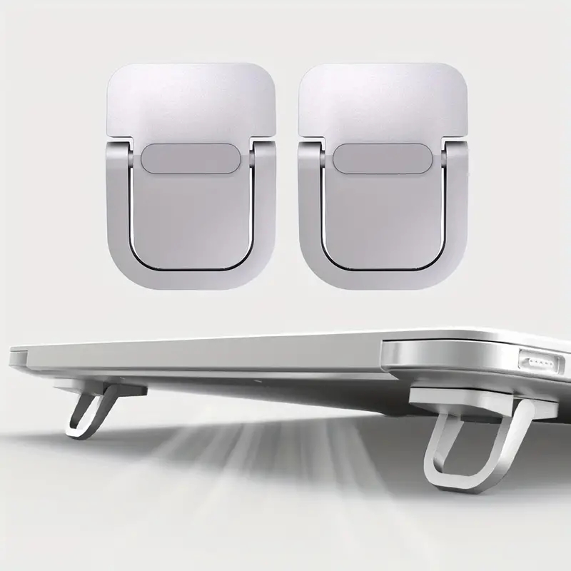 Desk Setup Macbook - Laptopstandaard voor computertoetsenbordhouder Mini draagbare benen