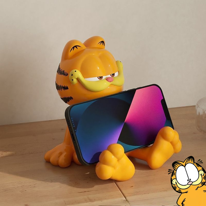 Desk Setup Home - Garfield anime cartoon schattig knuffelbeeldje kawaii