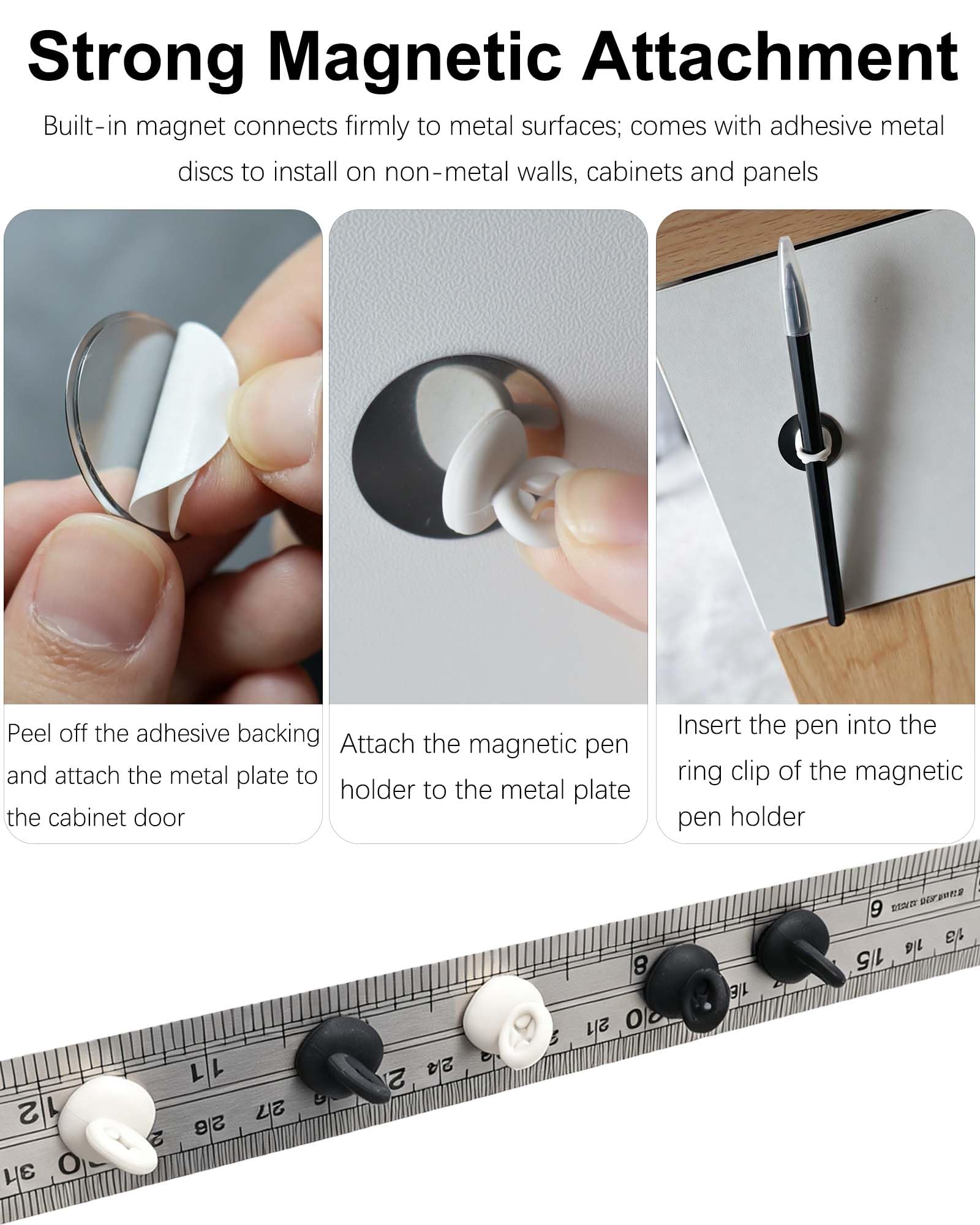 6 magnetische penhouders, sili - Pen Cup Magnetic recensie en prijs