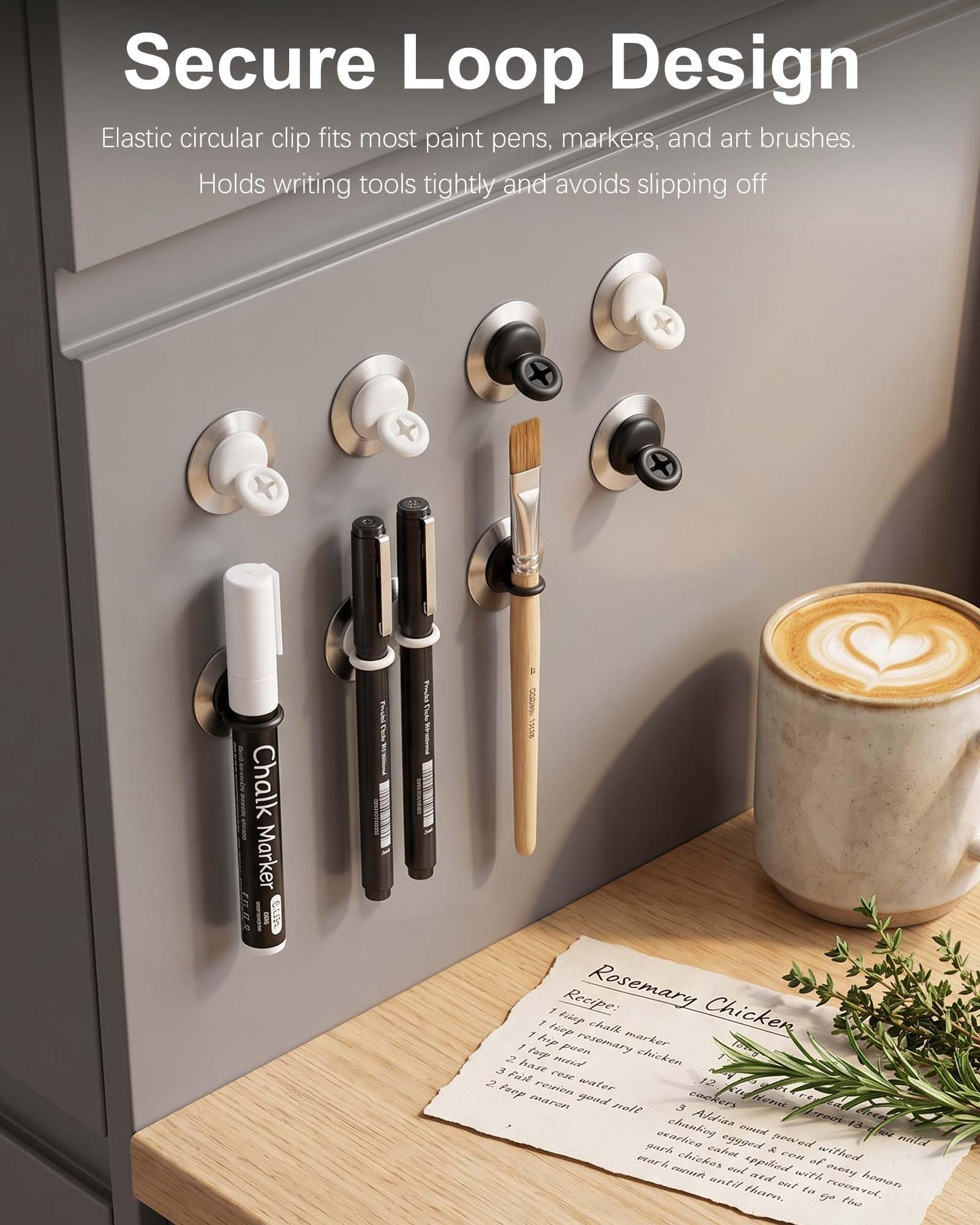 6 magnetische penhouders, sili - Pen Cup Magnetic recensie en prijs