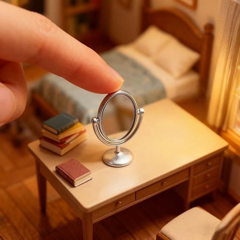 1 Stuks Miniatuur Retro Spiege - Desk Setup Vintage recensie en prijs