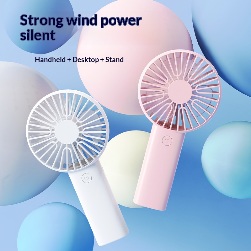 Kleine, draagbare handventilat - Desk Setup Home recensie en prijs
