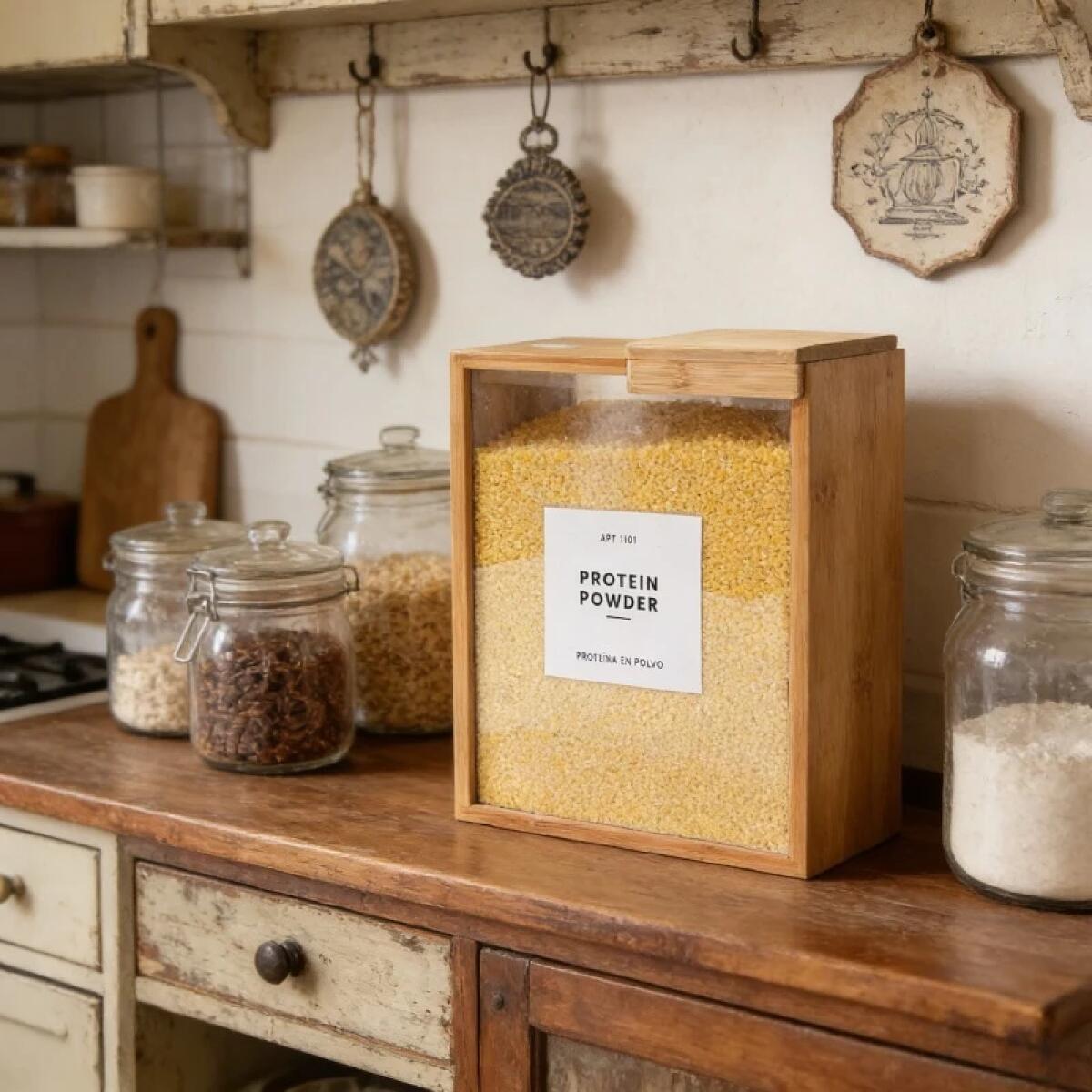 Voedselcontainer Keukenorganiz - Drawer Organizer Bamboo recensie en prijs