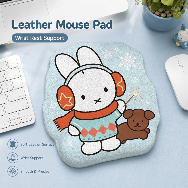 Anime Miffy Lederen Muismat me - Desk Setup With Tv recensie en prijs