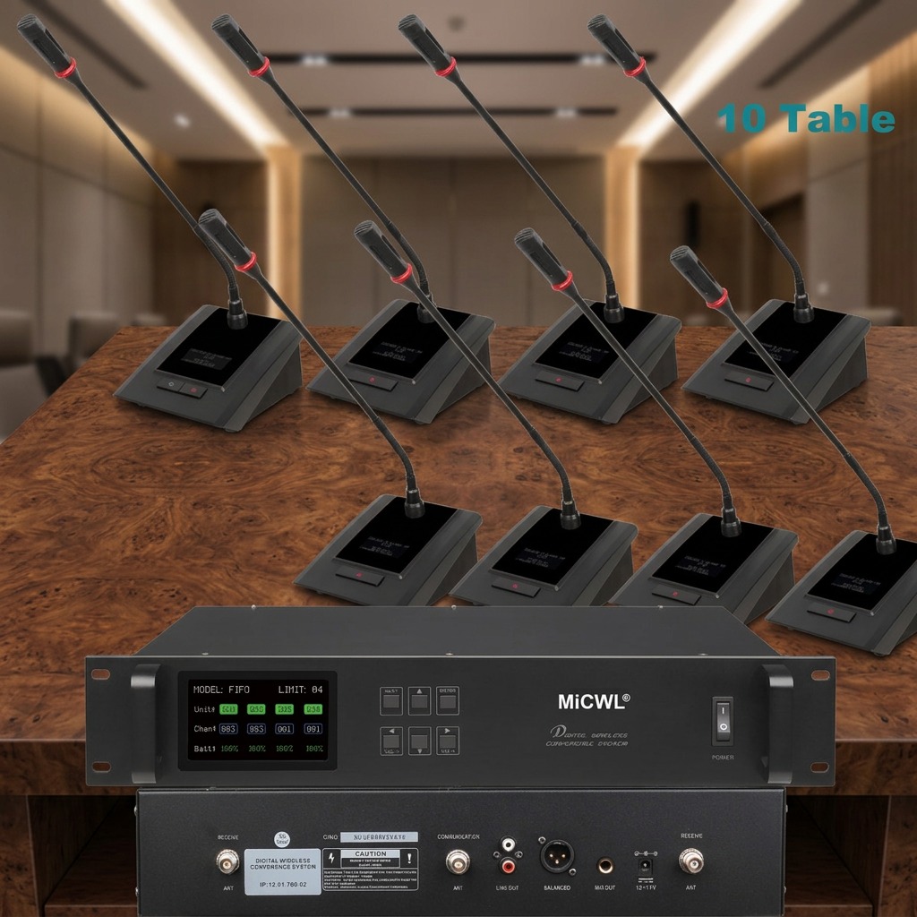 MiCWL Digitaal Draadloos Zwane - Desk Setup With Mic recensie en prijs