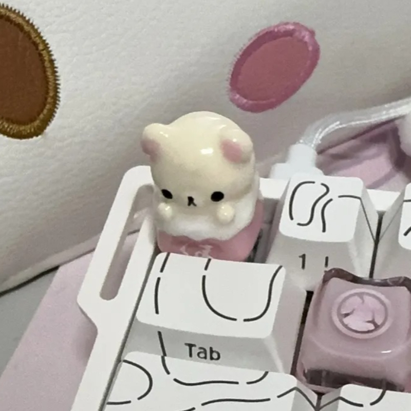 Kawaii Rilakkuma Keycaps Relax - Desk Setup Keyboard recensie en prijs