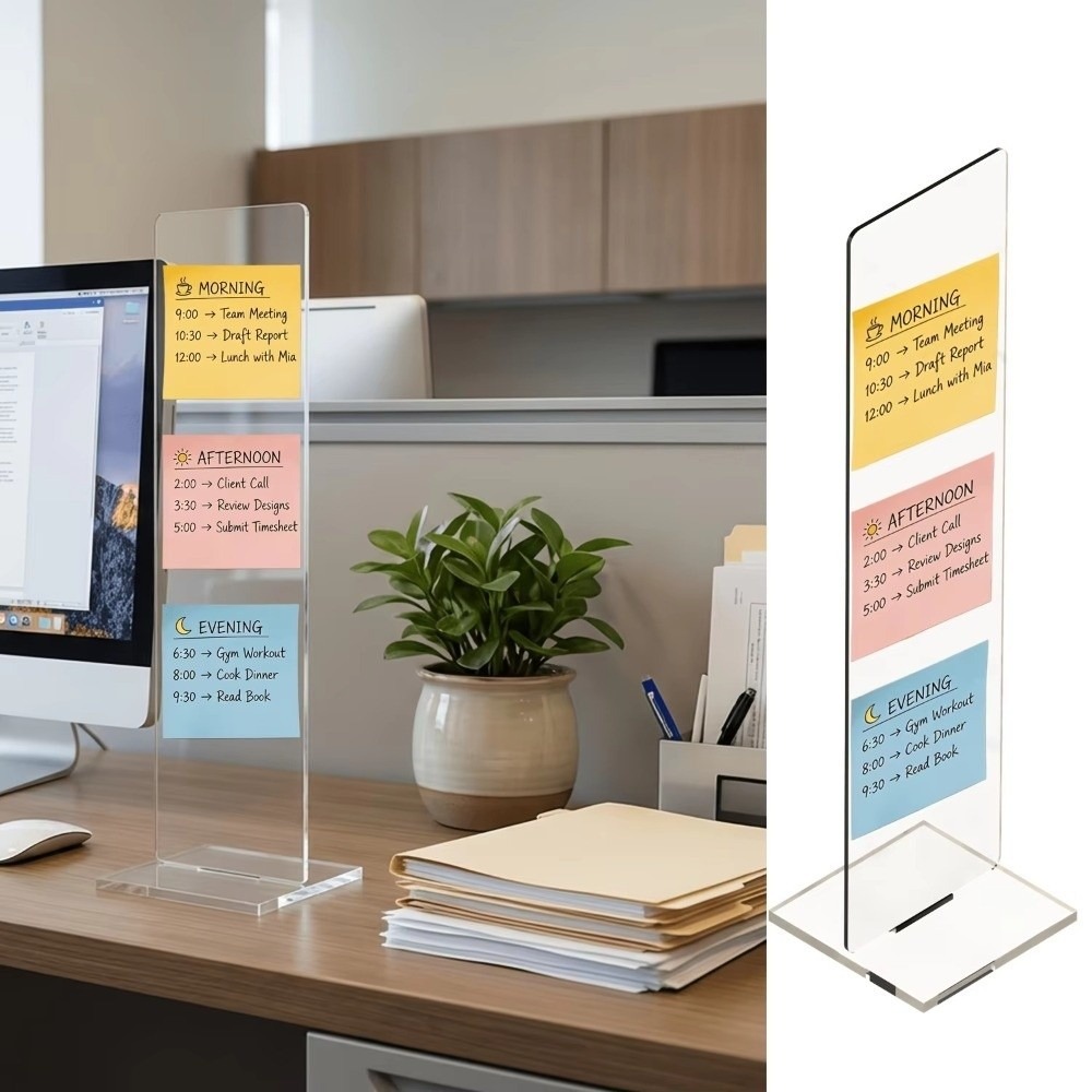 Duurzaam acryl memo-berichtbor - Desk Setup Home recensie en prijs