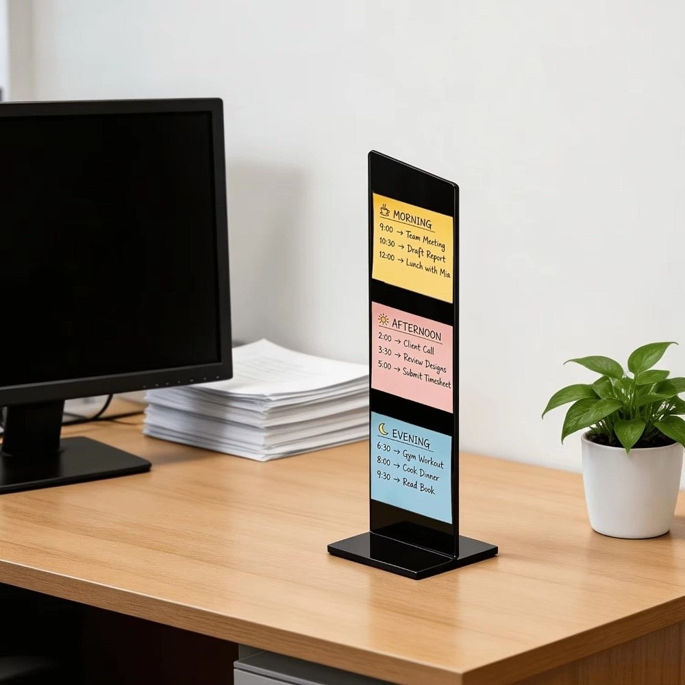Duurzaam acryl memo-berichtbor - Desk Setup Home recensie en prijs