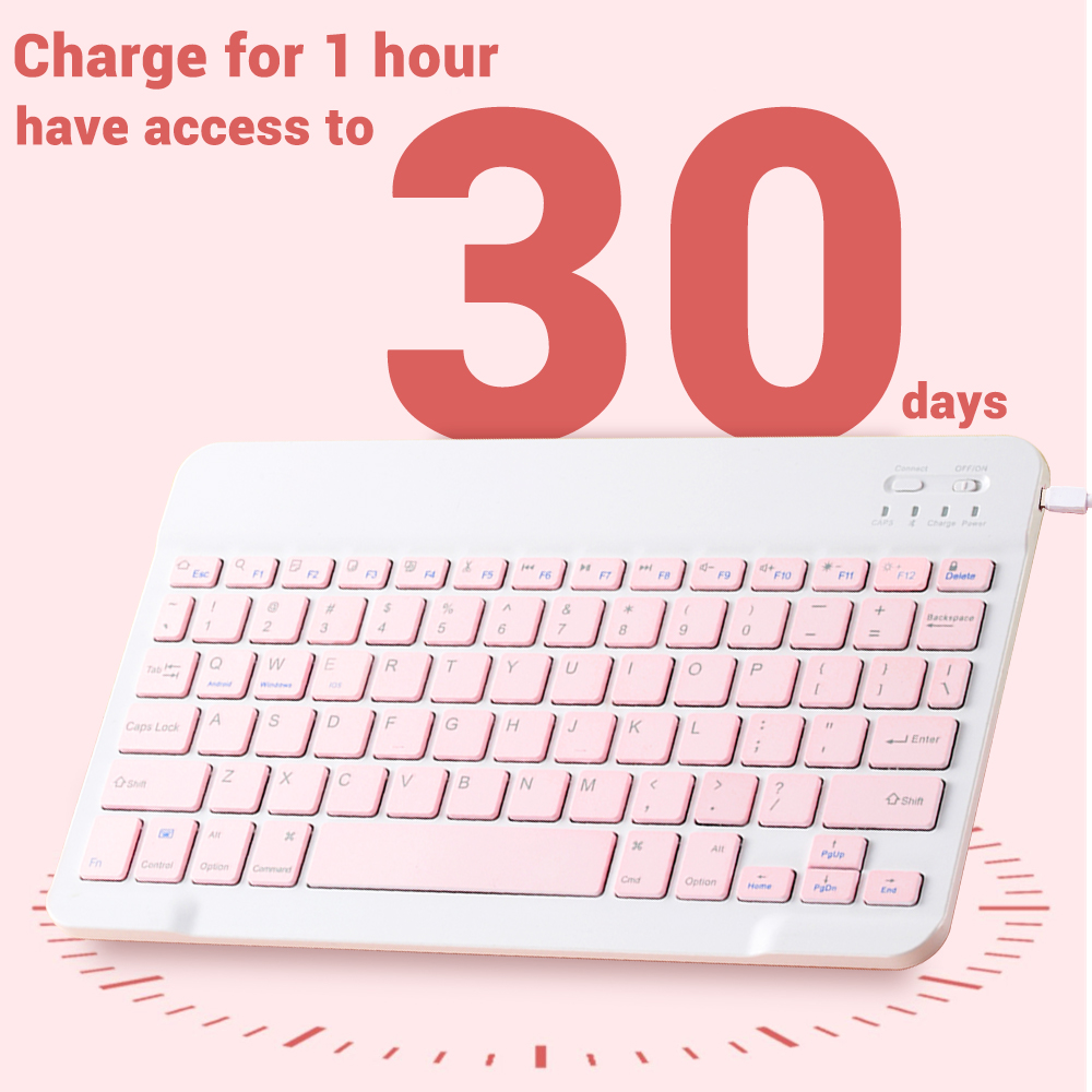 Mini draadloos toetsenbord Blu - Desk Setup Keyboard recensie en prijs