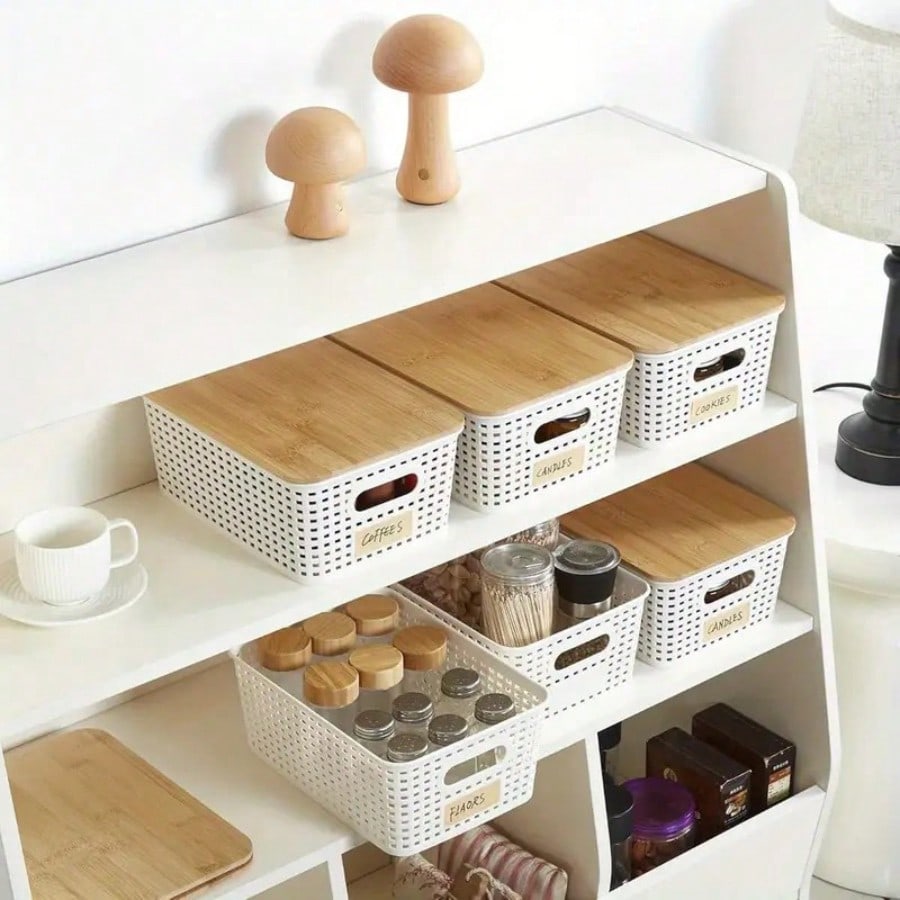 6-delige stapelbare opbergbakk - Drawer Organizer Bamboo recensie en prijs