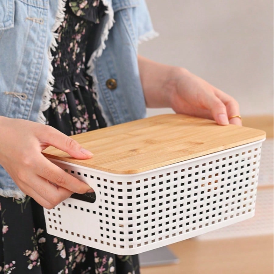 6-delige stapelbare opbergbakk - Drawer Organizer Bamboo recensie en prijs