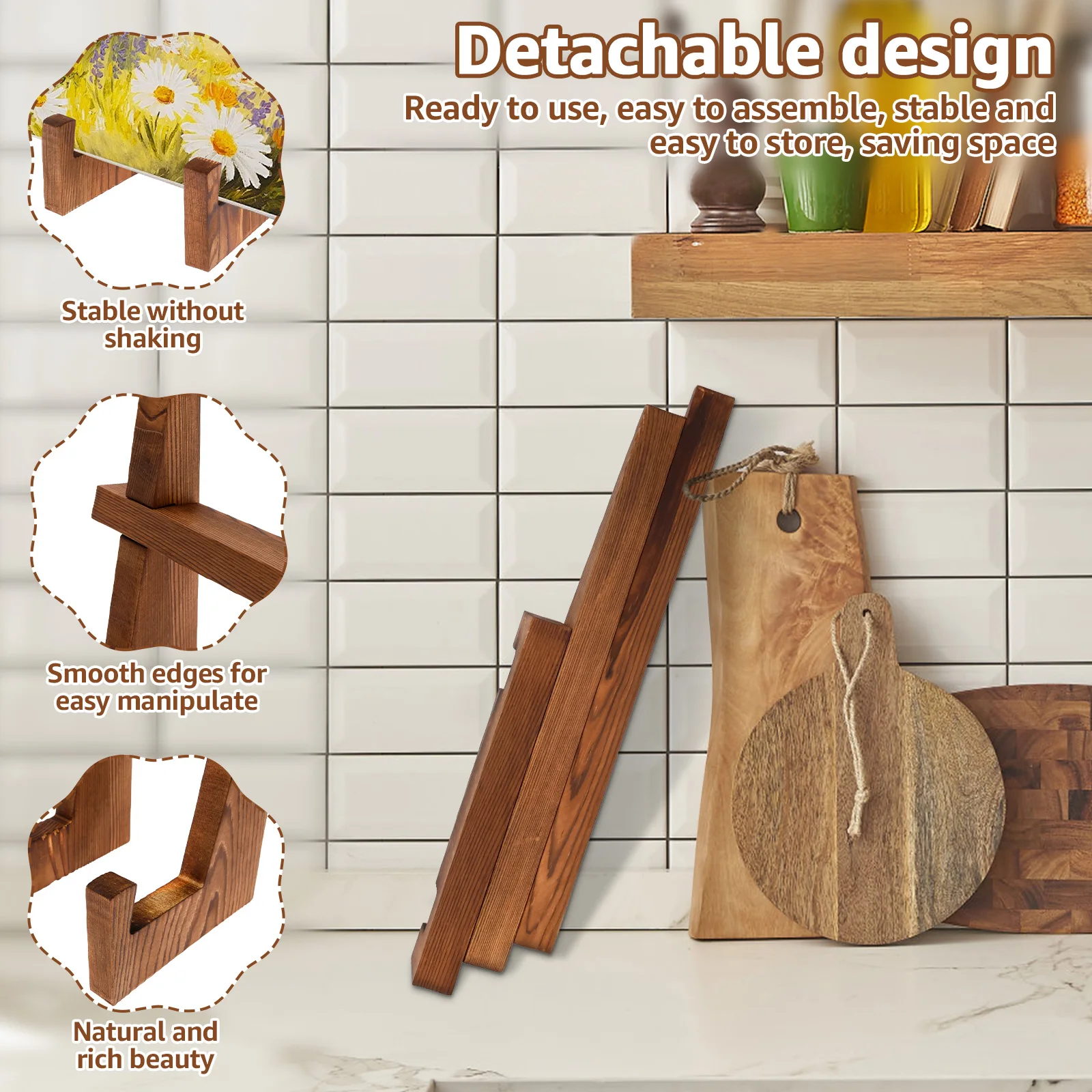 Houten bordstandaard Desktop R - Desk Setup Photo recensie en prijs