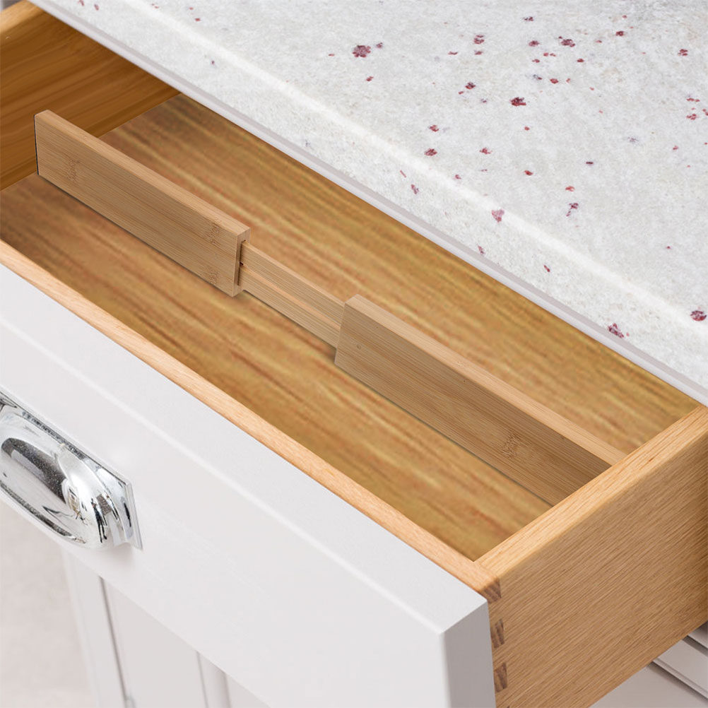 2 stuks bamboe ladeverdelers v - Drawer Organizer Bamboo recensie en prijs