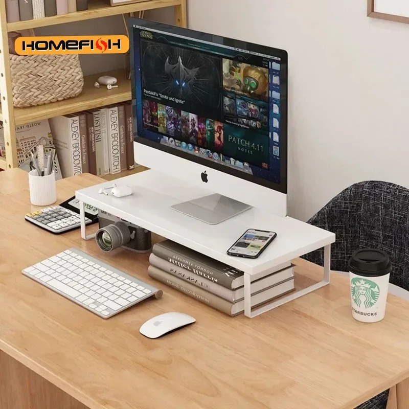 Verhoogde monitorstandaard voo - Desk Setup Home recensie en prijs