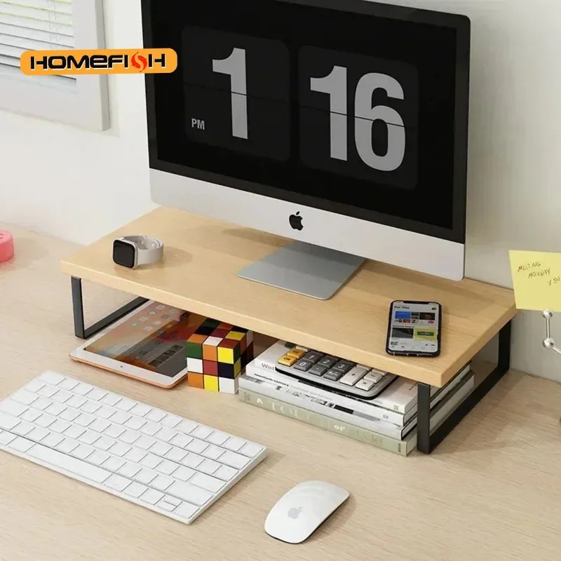Verhoogde monitorstandaard voo - Desk Setup Home recensie en prijs