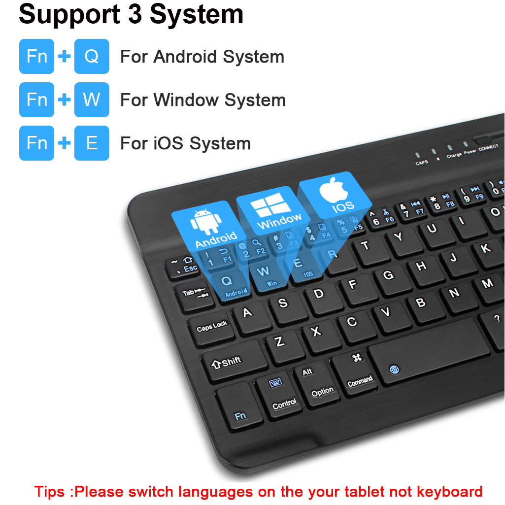 Draadloze Toetsenbord Spaanse  - Desk Setup Keyboard recensie en prijs
