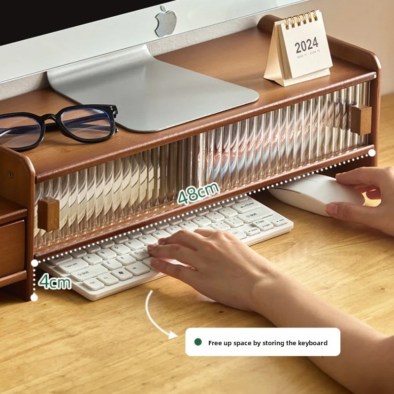 ‌ Monitorstandaard met lade-ve - Drawer Organizer Bamboo recensie en prijs