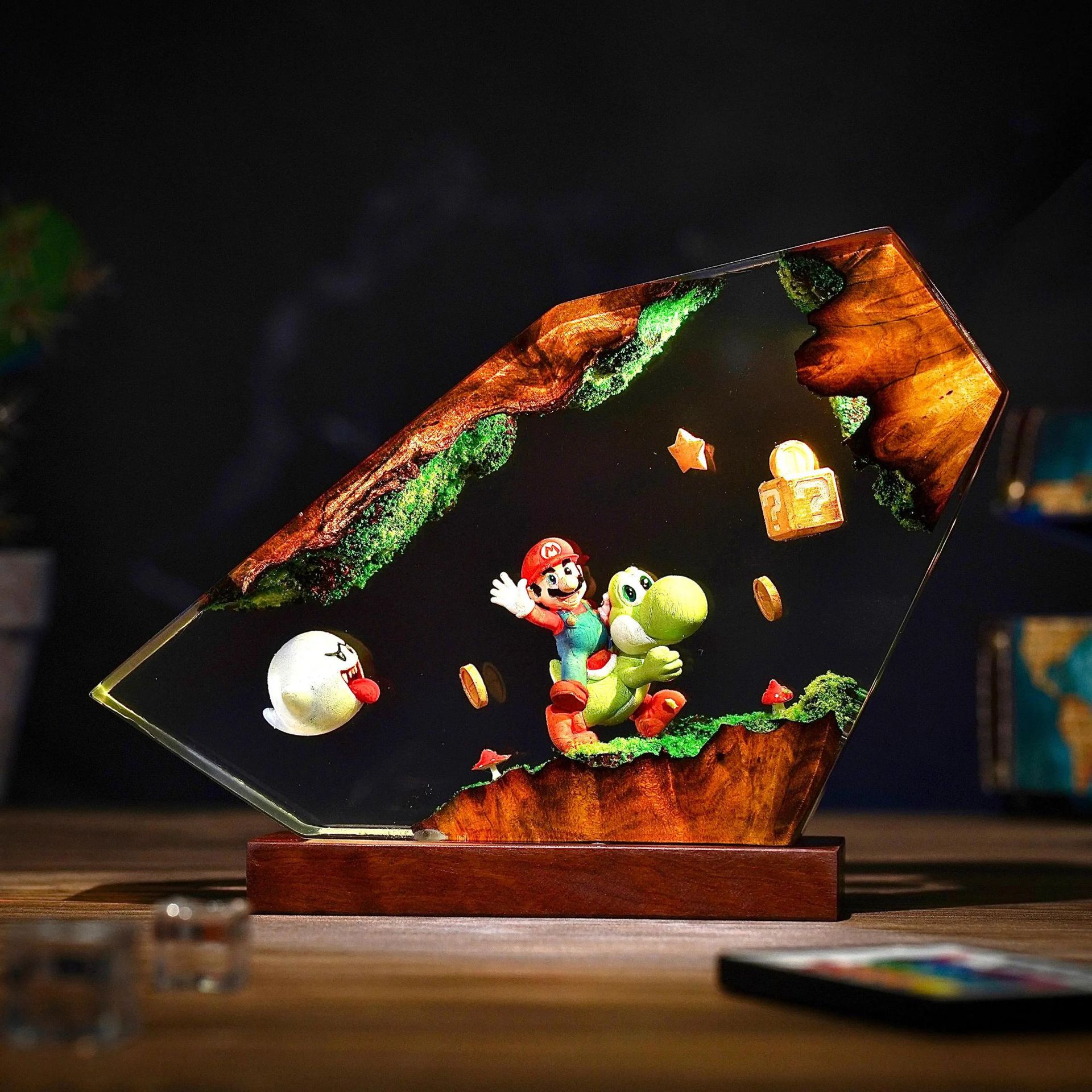 Tafellamp van hars, cartoon an - Desk Setup Lamp recensie en prijs
