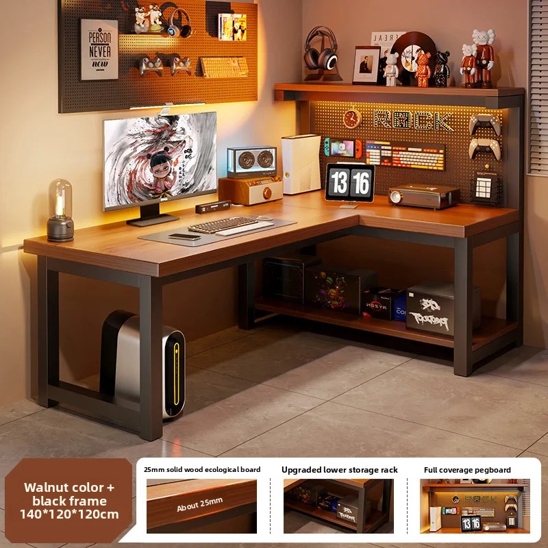 Modern hoekcomputerbureau L-vo - Desk Setup For Laptop recensie en prijs