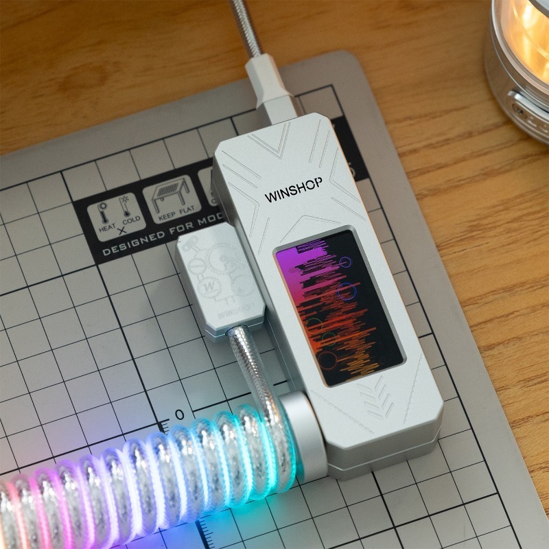 WINSHOP Aviation Plug Kabel Op - Desk Setup Keyboard recensie en prijs