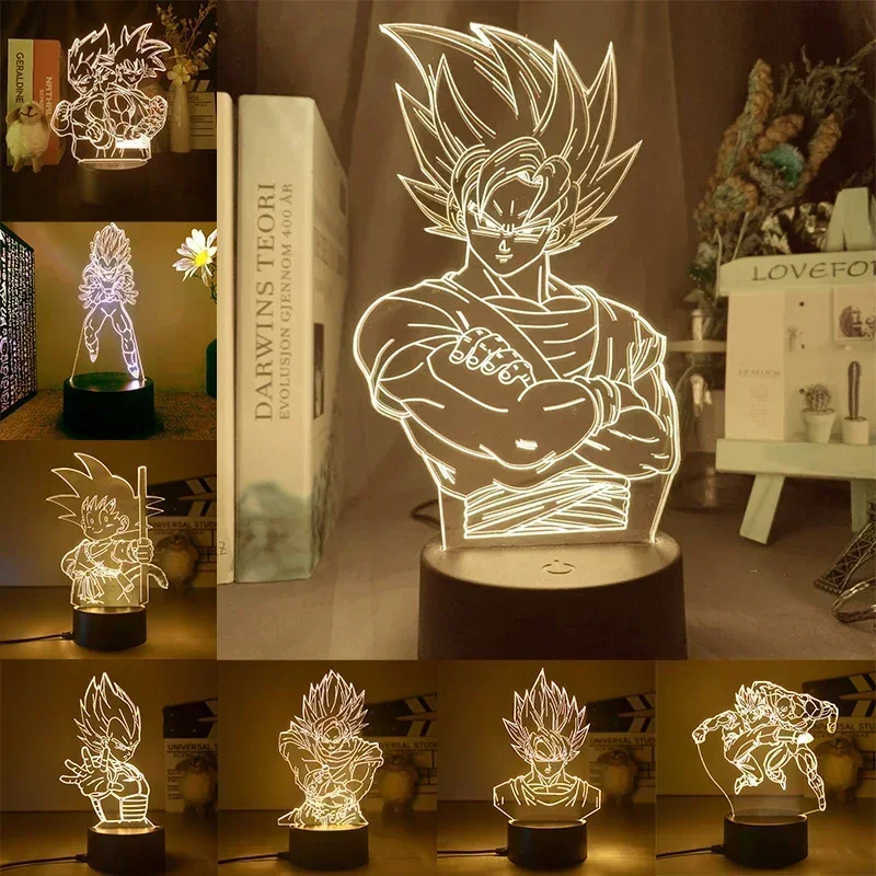 Dragon Ball Z Super Saiyan Veg - Desk Setup Lamp recensie en prijs