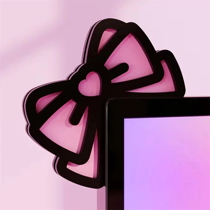 Kawaii roze acryl boog monitor - Desk Setup Home recensie en prijs