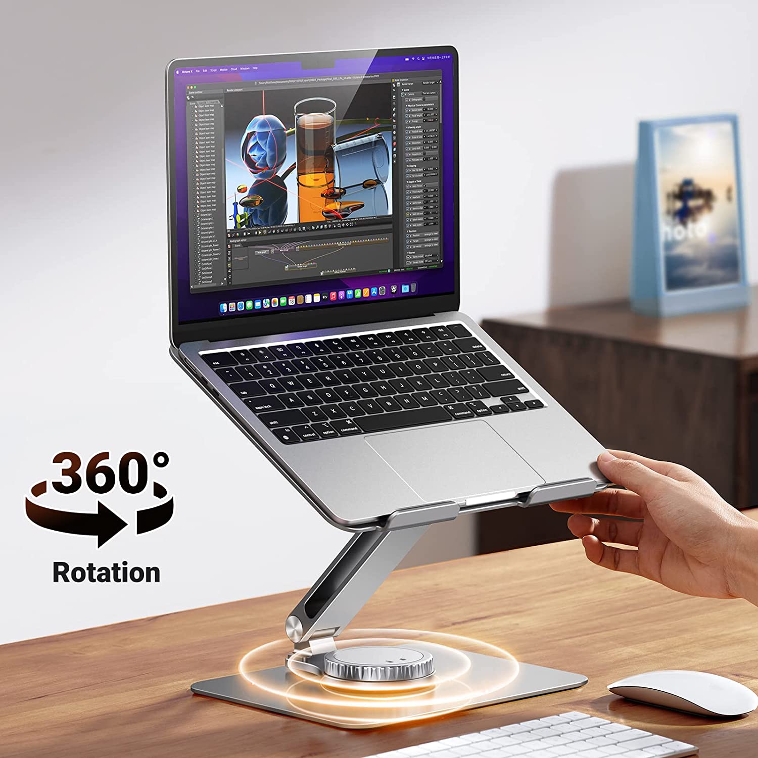 UGREEN Laptopstandaard voor bu - Desk Setup Macbook recensie en prijs