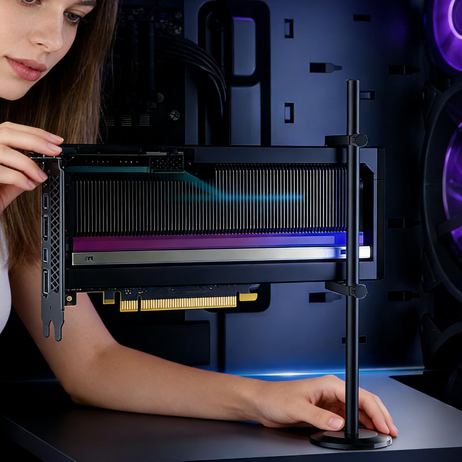 GPU-steunbeugel met magnetisch - Desk Setup Videos recensie en prijs