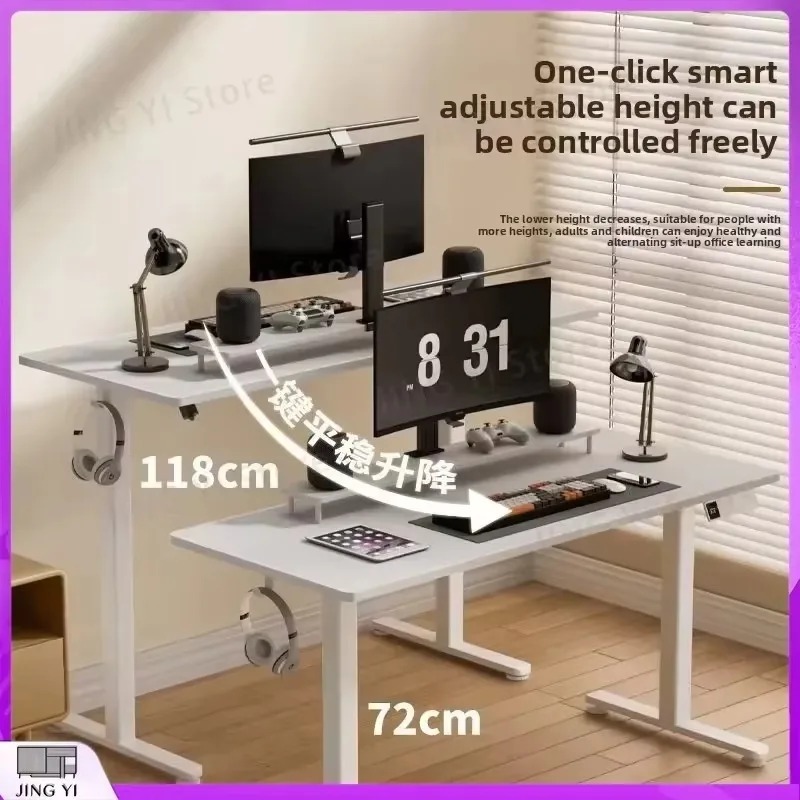 Elektrisch in hoogte verstelba - Desk Setup For Studying recensie en prijs