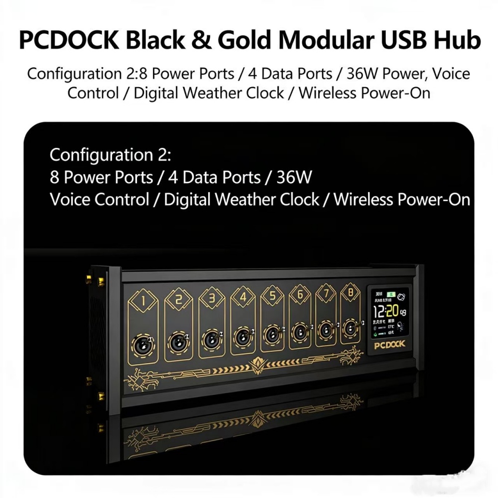 PCDOCK USB-desktop-stroomstrip - Desk Setup For Laptop recensie en prijs
