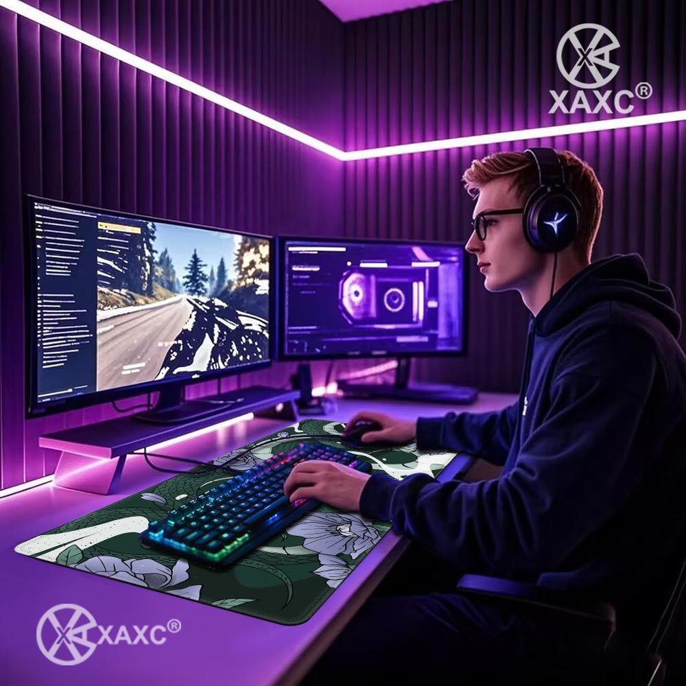 Viper Snake Setup XAXC muismat - Desk Setup Keyboard recensie en prijs