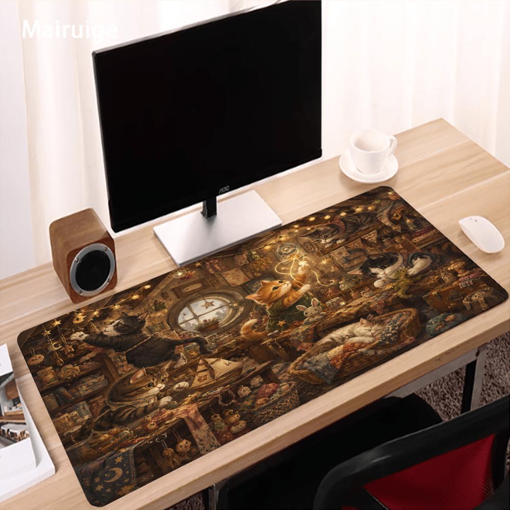 Kattenmuismat Antislip bureaum - Desk Setup For Studying recensie en prijs