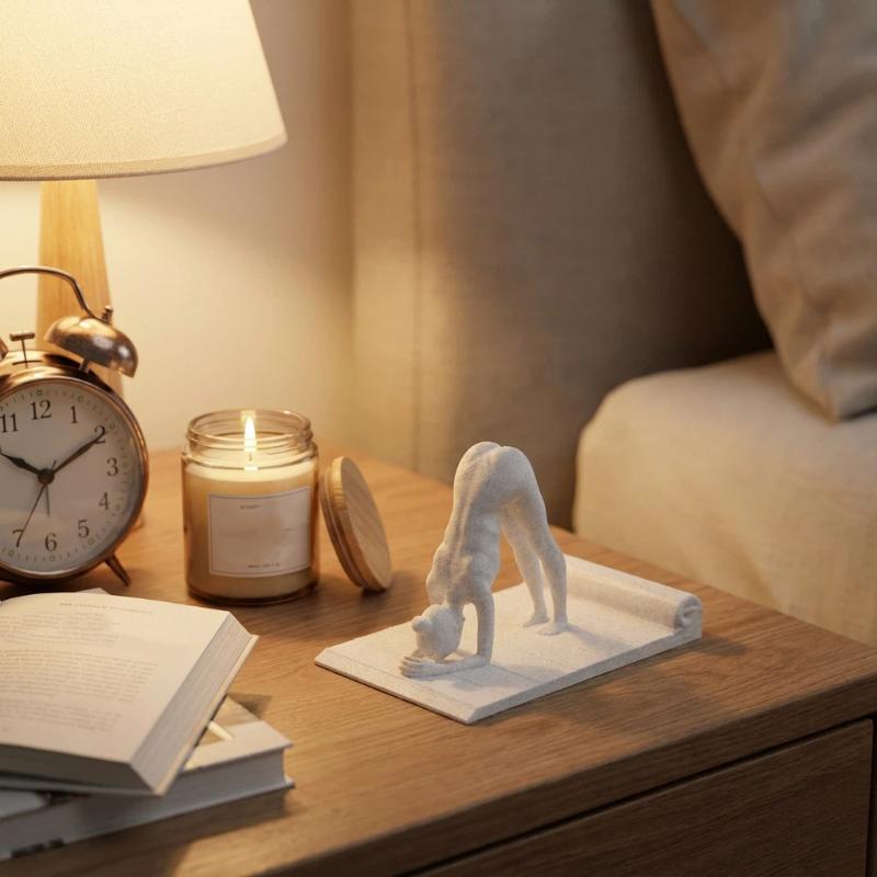 3D-geprinte Yoga Girl-telefoon - Desk Setup Home recensie en prijs