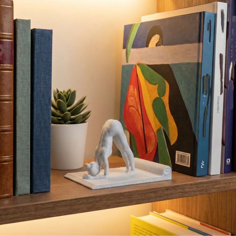 3D-geprinte Yoga Girl-telefoon - Desk Setup Home recensie en prijs