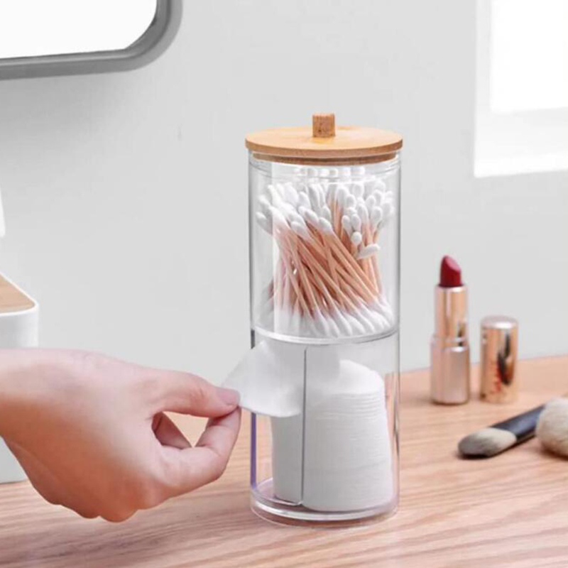 Acryl opbergdoos badkamer pot  - Drawer Organizer Bamboo recensie en prijs