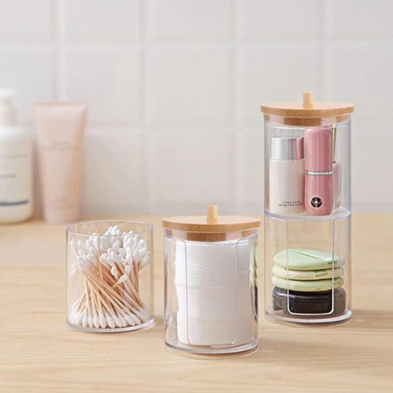 Acryl opbergdoos badkamer pot  - Drawer Organizer Bamboo recensie en prijs