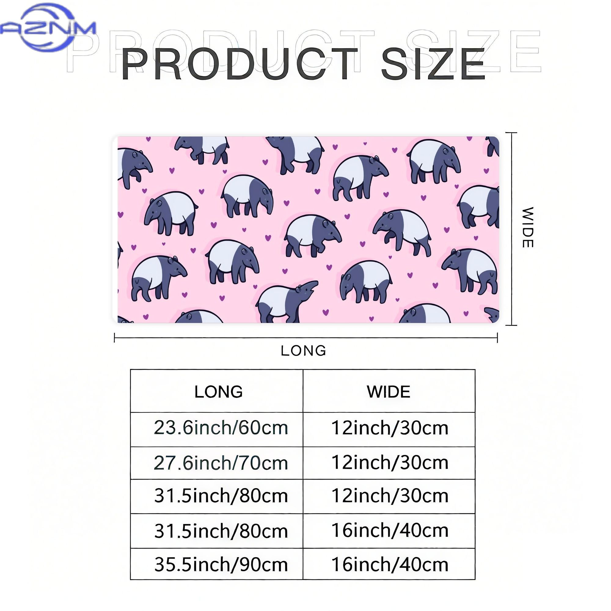 Tiny Tapirs grote bureaumat vo - Desk Setup Streaming recensie en prijs