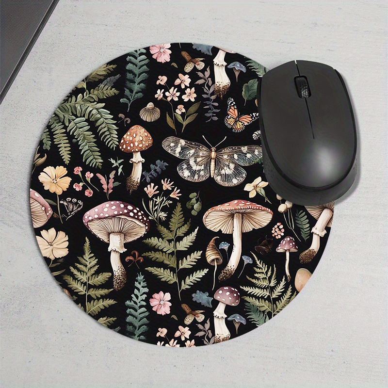 Ronde Forest Plant muismat Rub - Desk Setup Keyboard recensie en prijs
